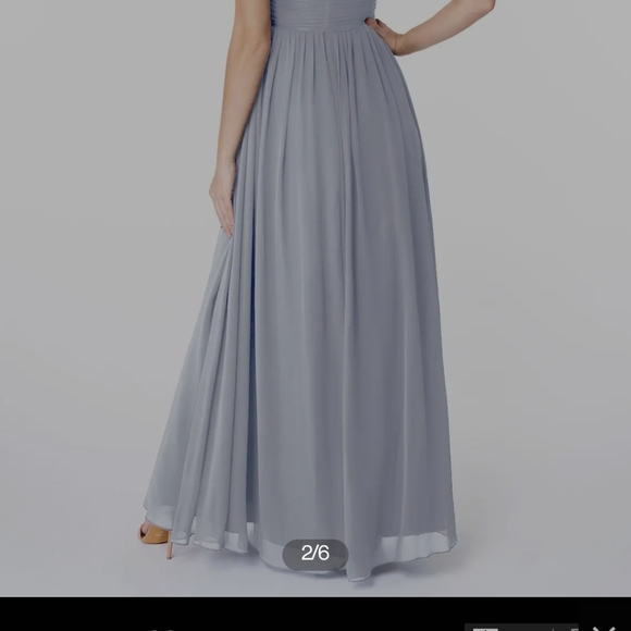 ❤️🔥3/$18 Azazie Dusty Lavender Custom Bridesmaid Dress - Picture 6 of 13